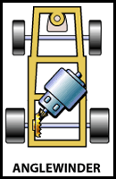 Zahnräder Anglewinder